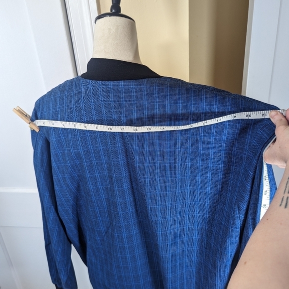 Koret Blue and Black Women's Cardigan Sweater - Picture 8 of 12